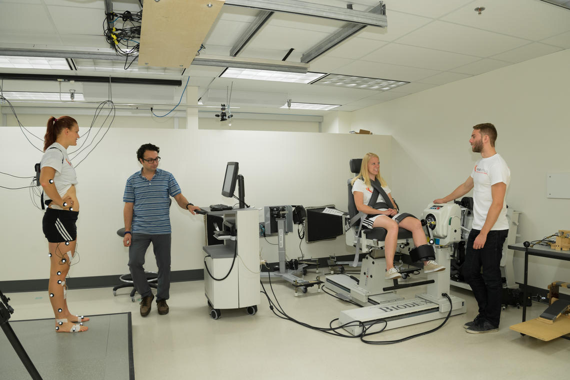 The new facility, housed and operated by the university’s McCaig Institute for Bone and Joint Health, features state-of-the-art imaging, movement assessment and diagnostic equipment that will be used by researchers to assess bone and joint health.