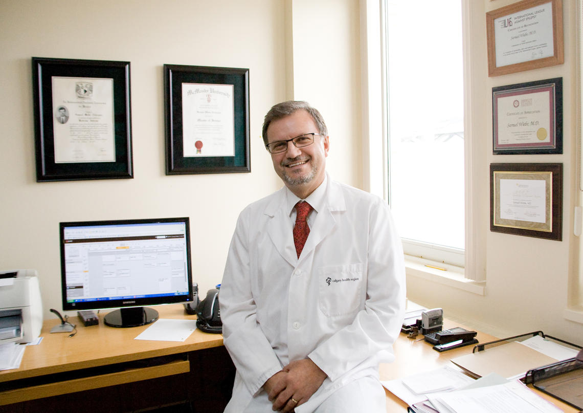 Dr. Samuel Wiebe, professor in the departments of clinical neurosciences, community health sciences, and pediatrics at the Cumming School of Medicine, has been elected president of the International League Against Epilepsy, a global organization working to improve epilepsy research, education and care through large-scale initiatives. 