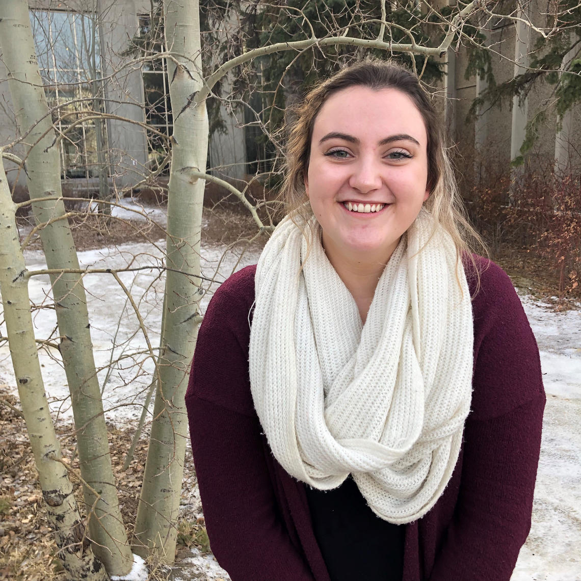 First-year Werklund School of Education student Mikala Dickson is one of five recipients of the David Bissett Award of a $10,000 bursary.