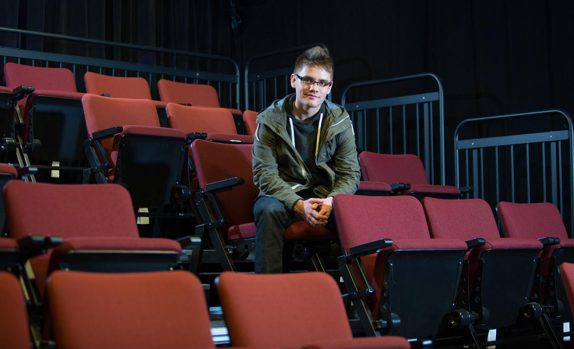 Tanner Murtagh’s desire to incorporate the arts into his future social work career and his interest in research lead him to a project that will look at the impact of theatre arts in the lives of at-risk youth.