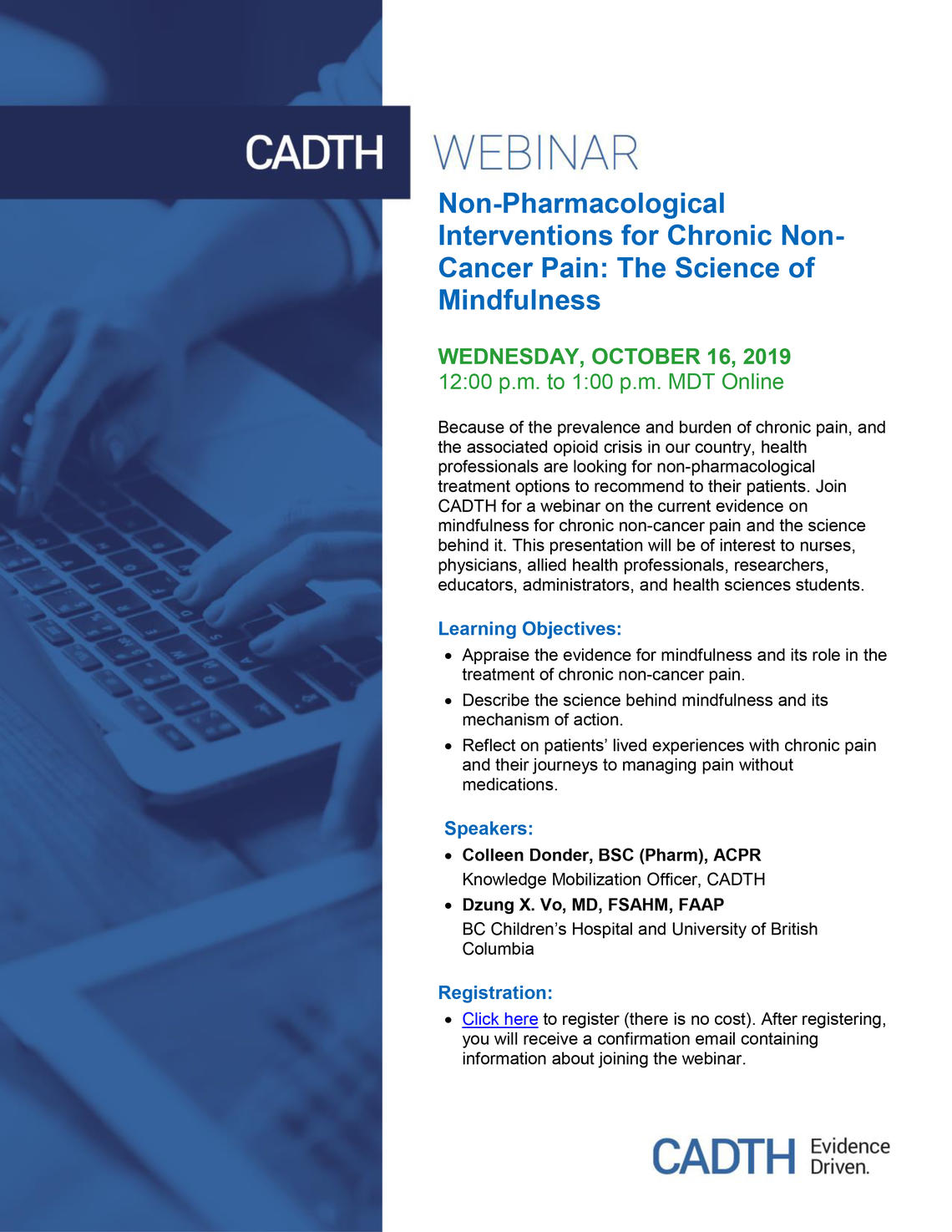 CADTH Webinar