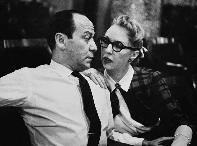 Frank Loesser and his wife Lynn Garland