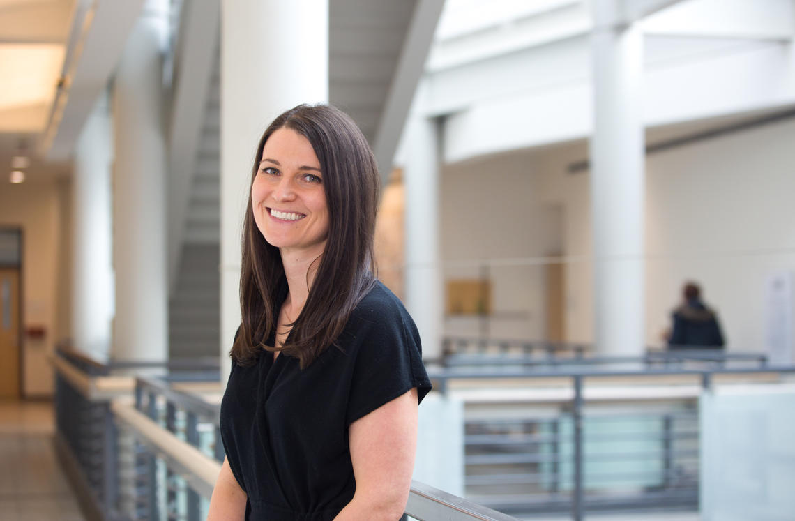 Dr. Lianne Tomfohr, PhD, associate professor in the Department of Psychology 