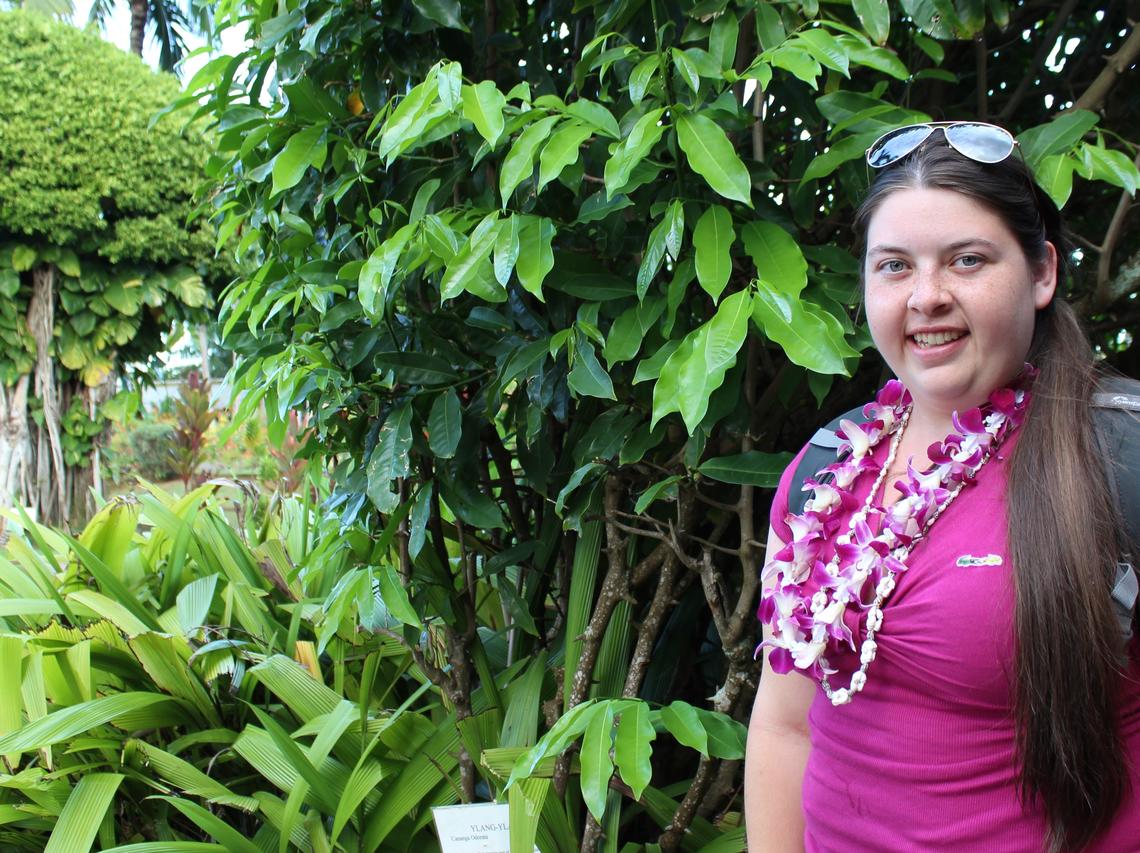 Taylor Markham at the University of Hawai'i at Mānoa