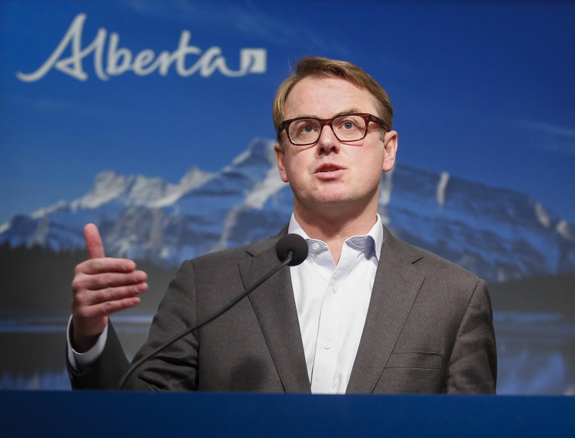 Alberta Minister of Health Tyler Shandro
