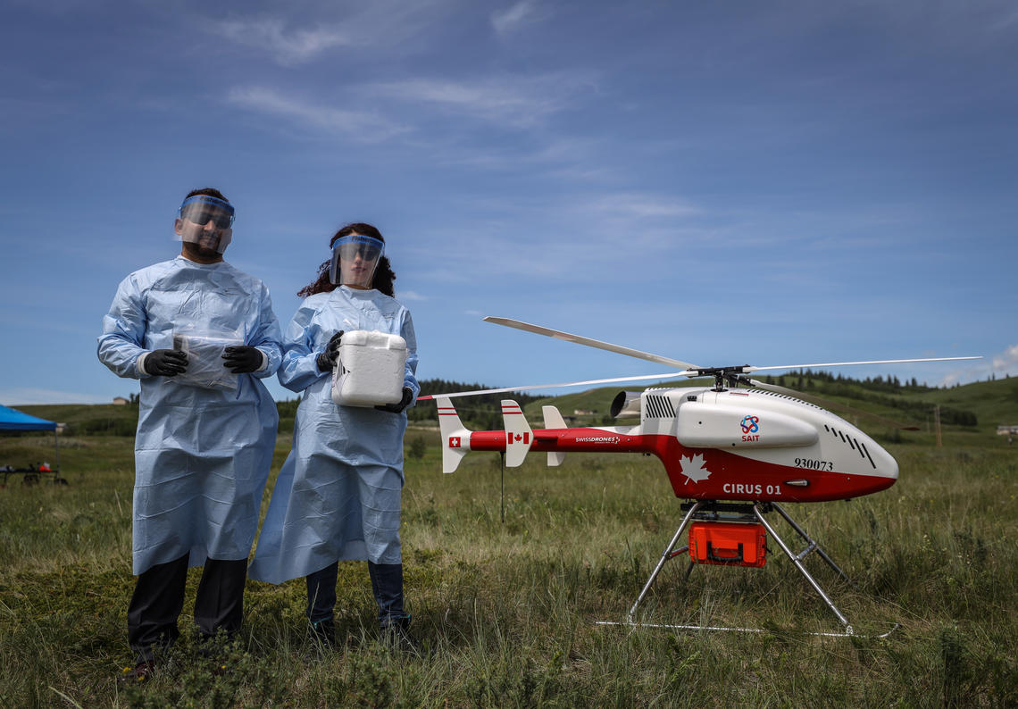 drone medical supply delivery