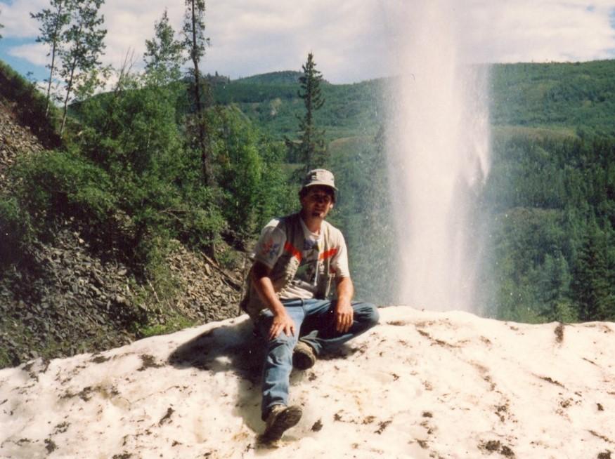 Ian, back in the day, while working on his PhD at UCalgary