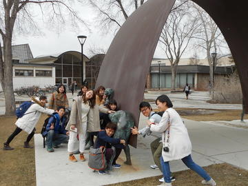 Hokkaido students