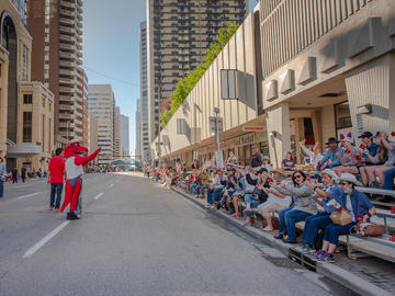 UCalgary in the Stampede parade