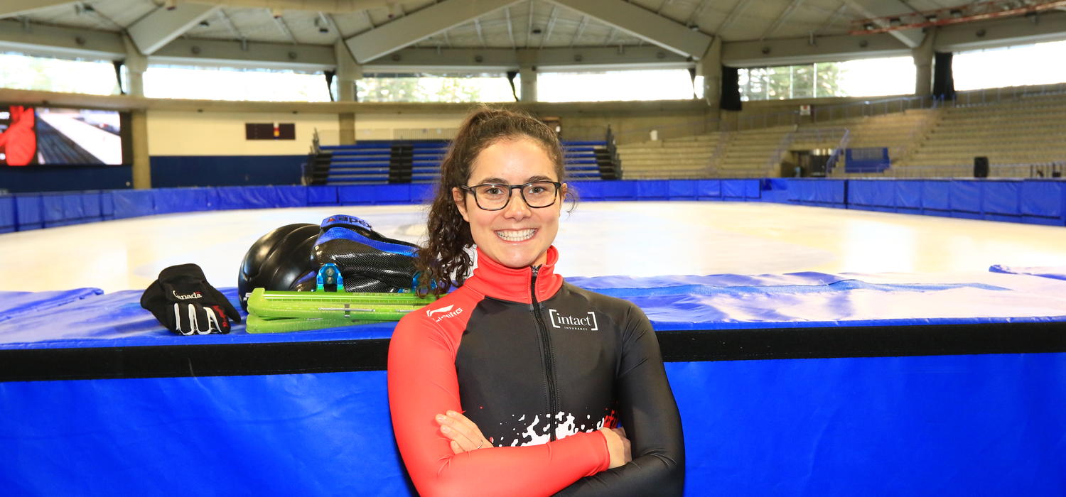 Alison Desmarais and her Canadian short track teammates are excited for the first World Cup of the season, running Nov. 2 to 4 at the University of Calgary's Olympic Oval.
