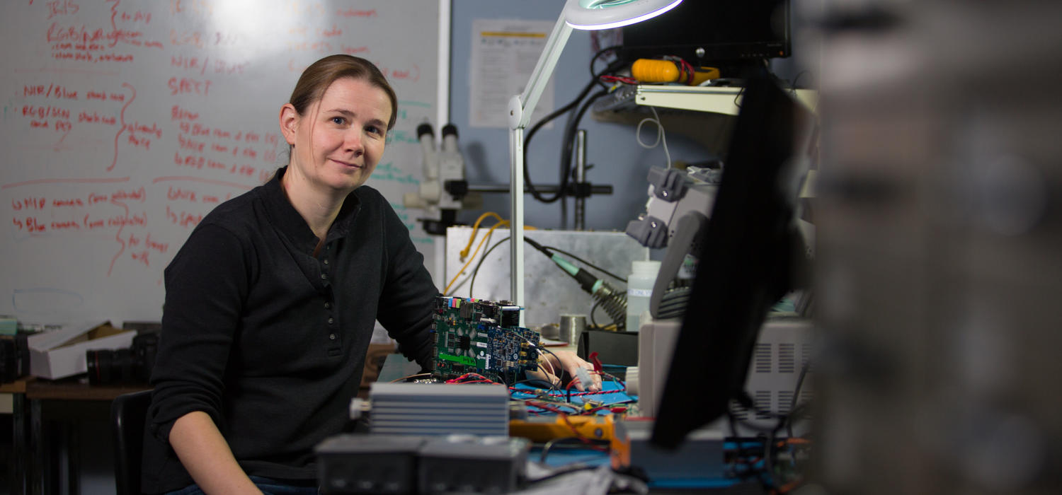 Dr. Emma Spanswick is part of a team recently given a prestigious award by NASA.