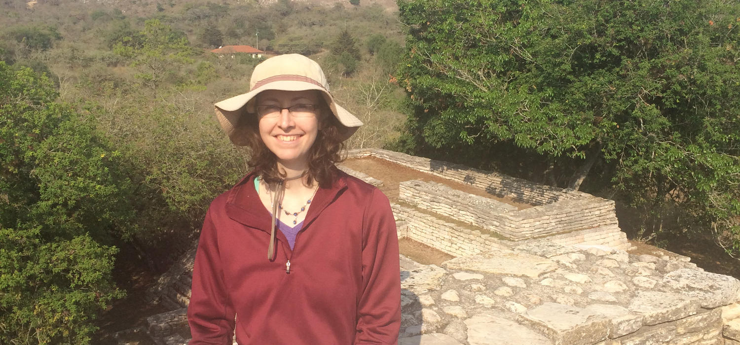 Elizabeth Paris, assistant professor of archaeology at Tenam Puente.