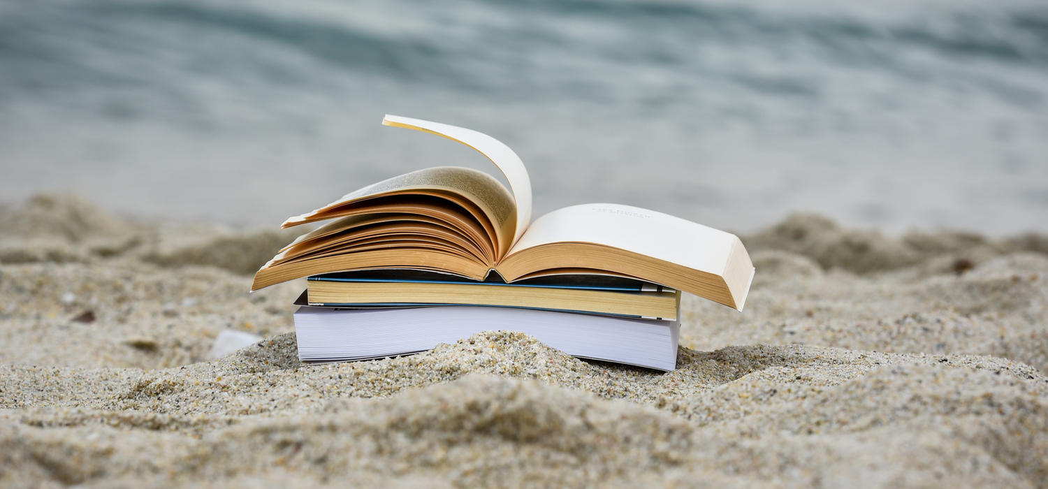 Books on the beach