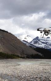 UAVs or drones have played a large part in learning more about the damage caused by the record-setting floods of 2013. Photo courtesy Chris Hugenholtz