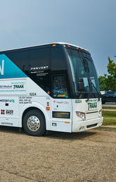 Mobile vaccination bus