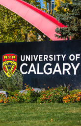 Autumn on the UCalgary campus