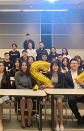 tudents in the University of Calgary Chinese Students and Scholars Association; photo taken prior to the COVID-19 pandemic