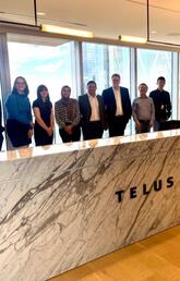 Schulich capstone at Telus Sky