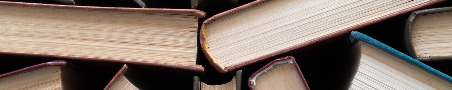 Piles of books