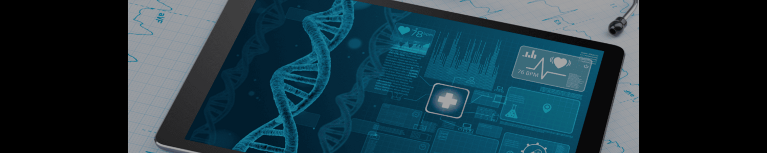 research screen on a tablet device