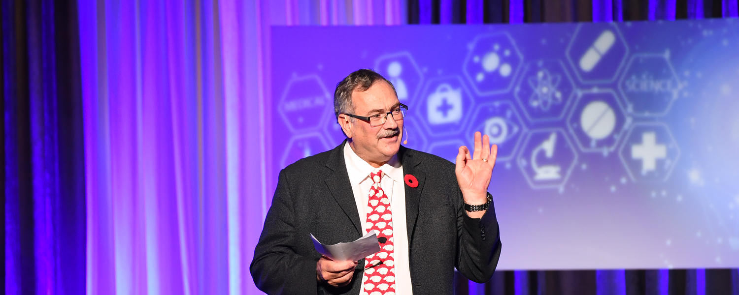 CSM Dean Dr Jon Meddings at the Dean's Talk