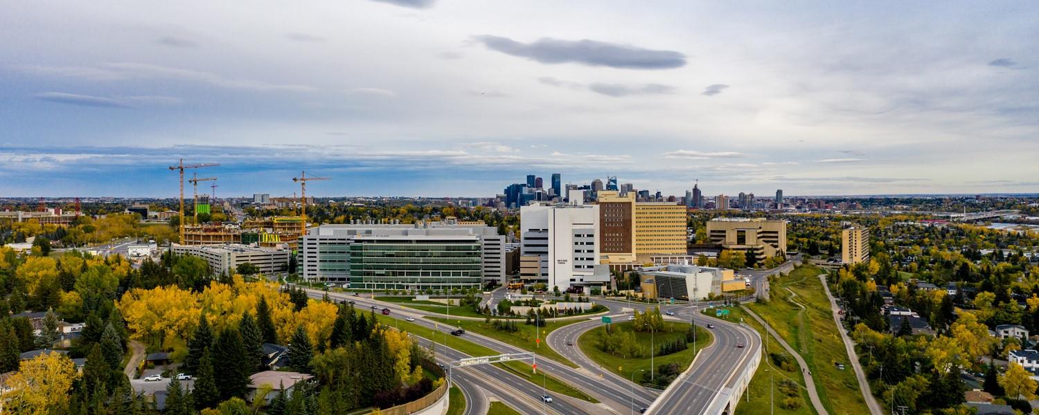 Foothills Medical Centre panoramic view