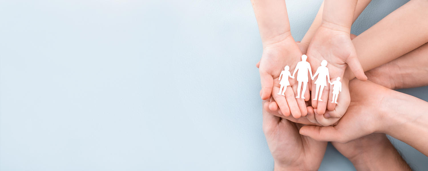 Hand and paper family