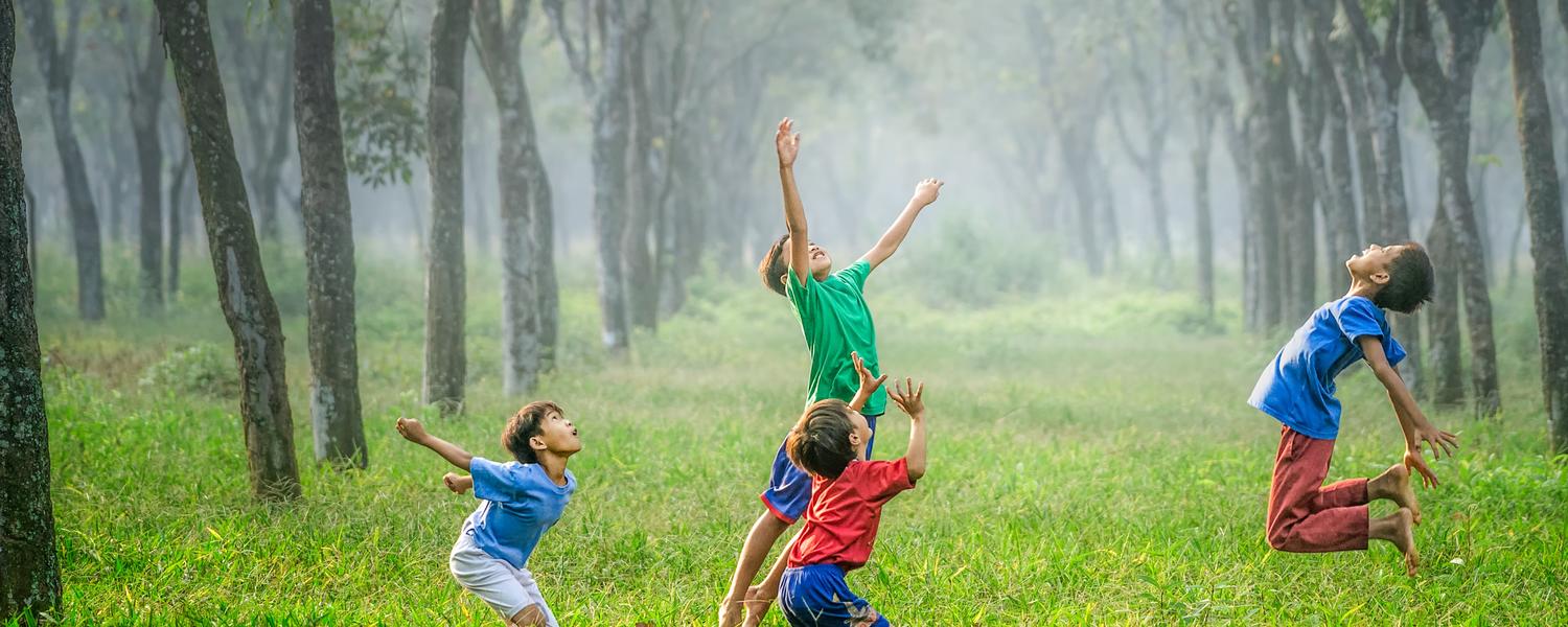 Children playing