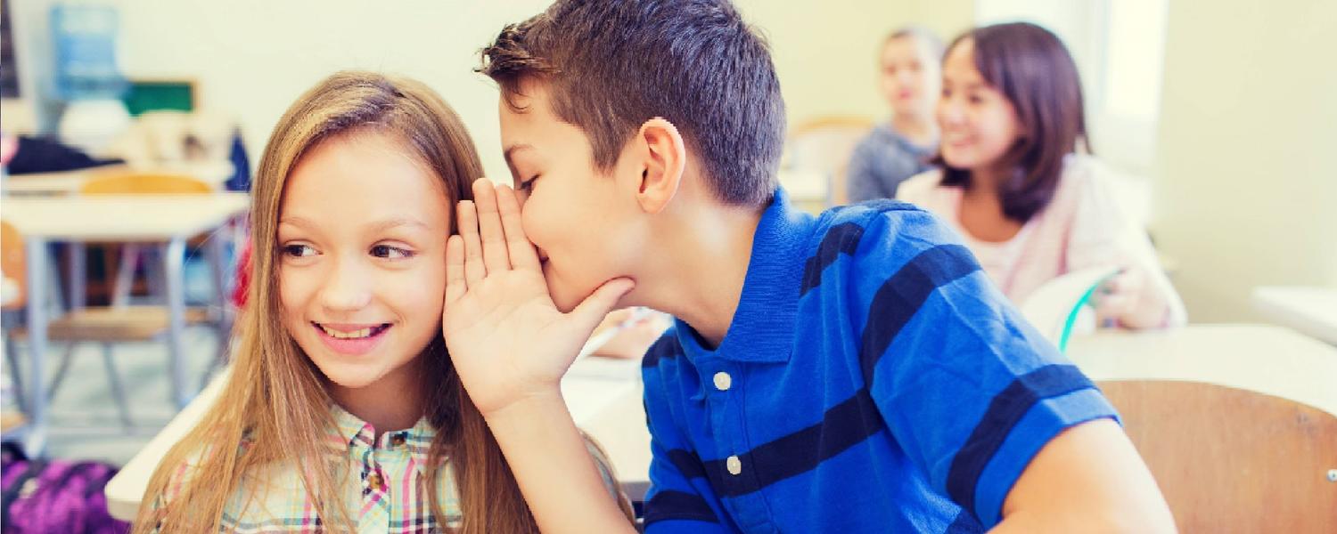 Children speaking