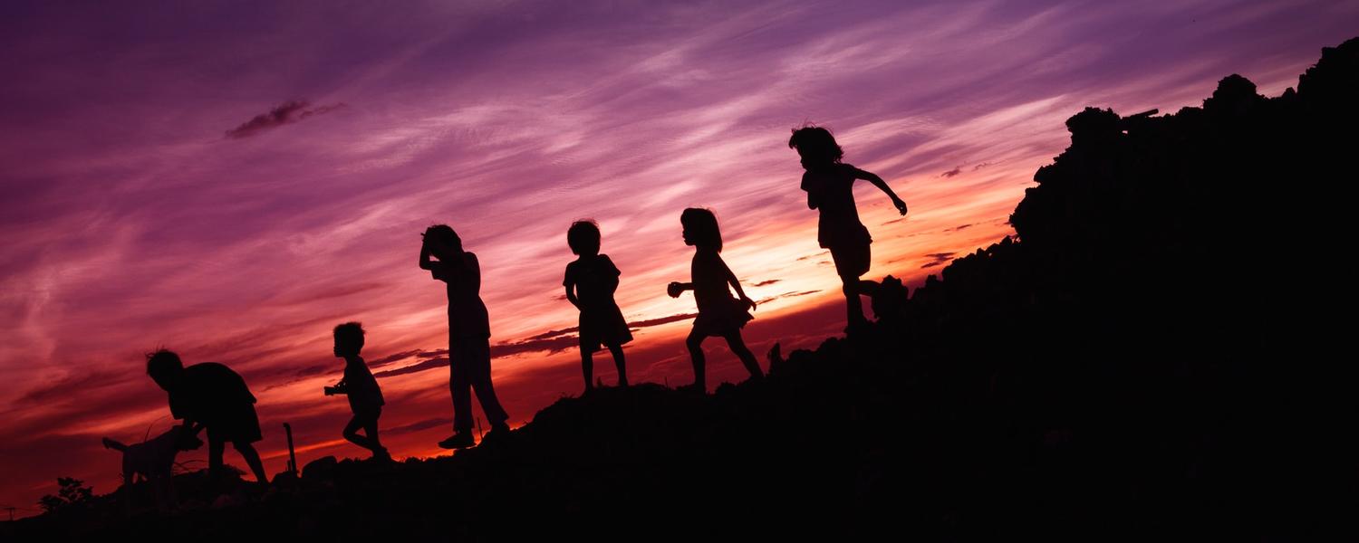 Kids playing