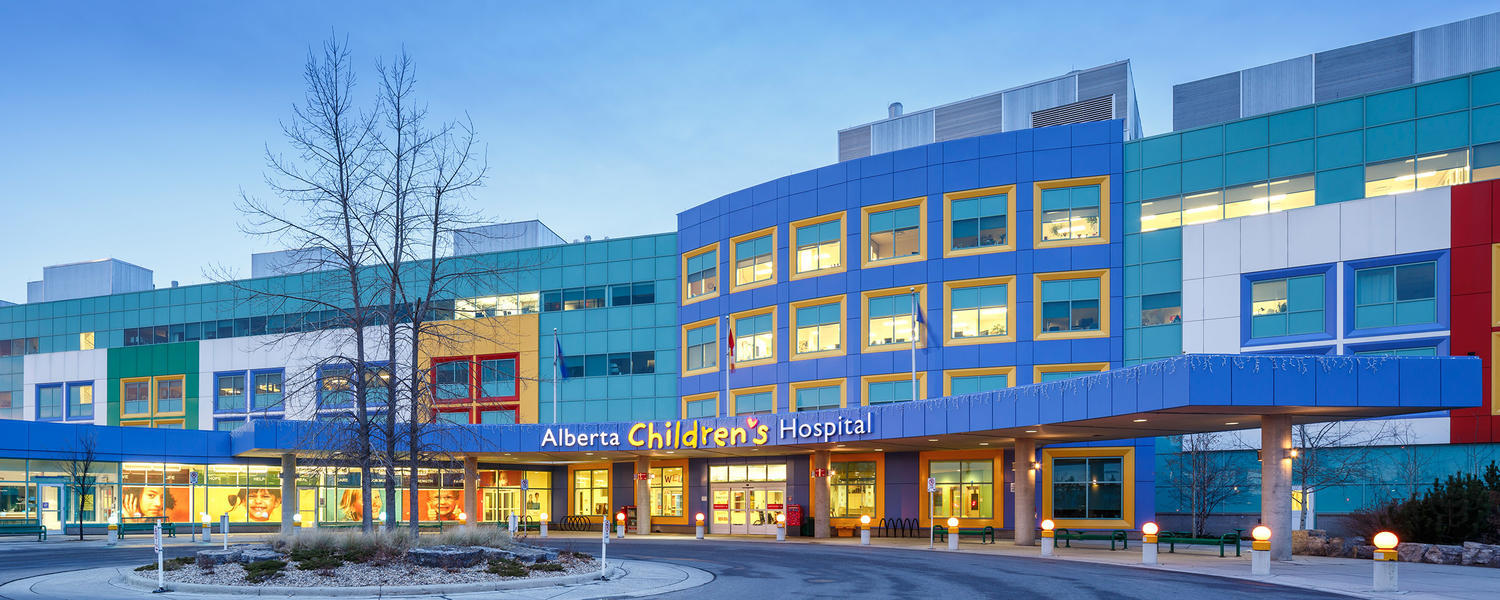 AHS Calgary] Patients and families at Alberta Children's Hospital