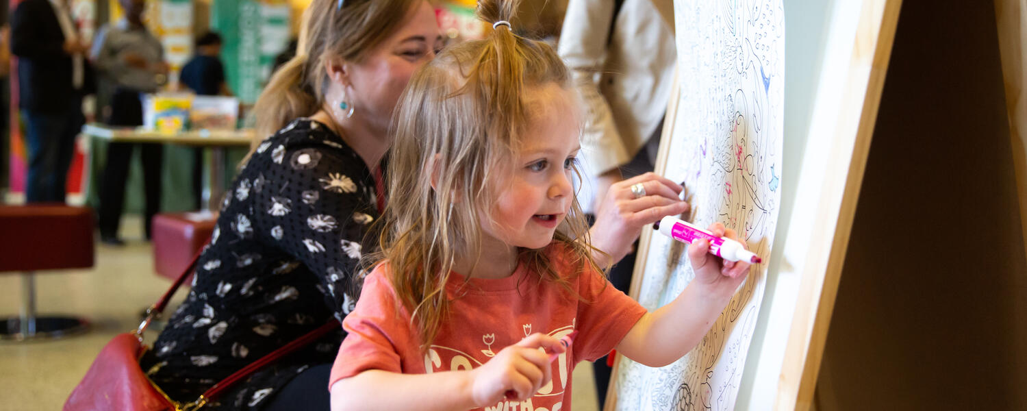Child drawing