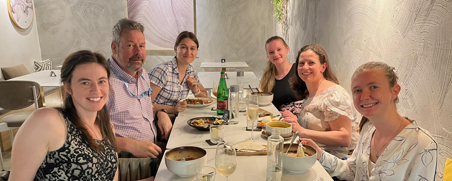 Group DInner with Harris Group at 2024 ISMRM in Singapore