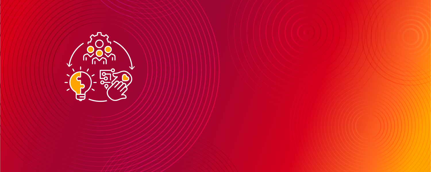 Red Background with K2i graphic