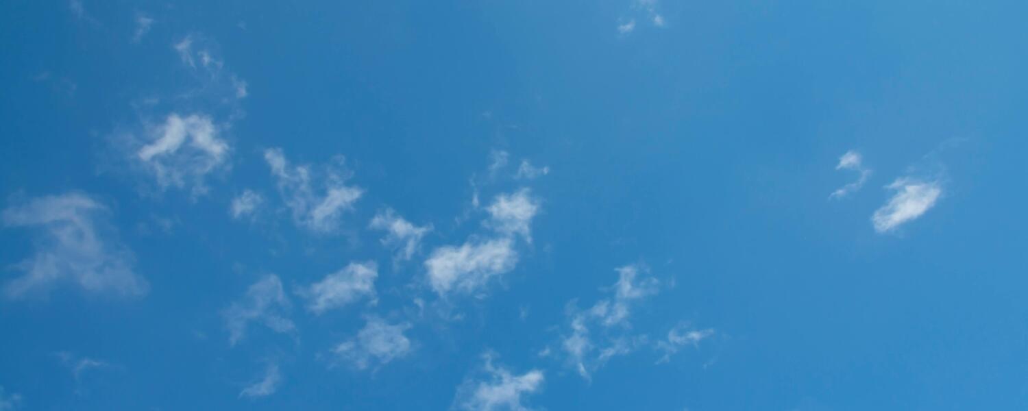 blue sky with clouds