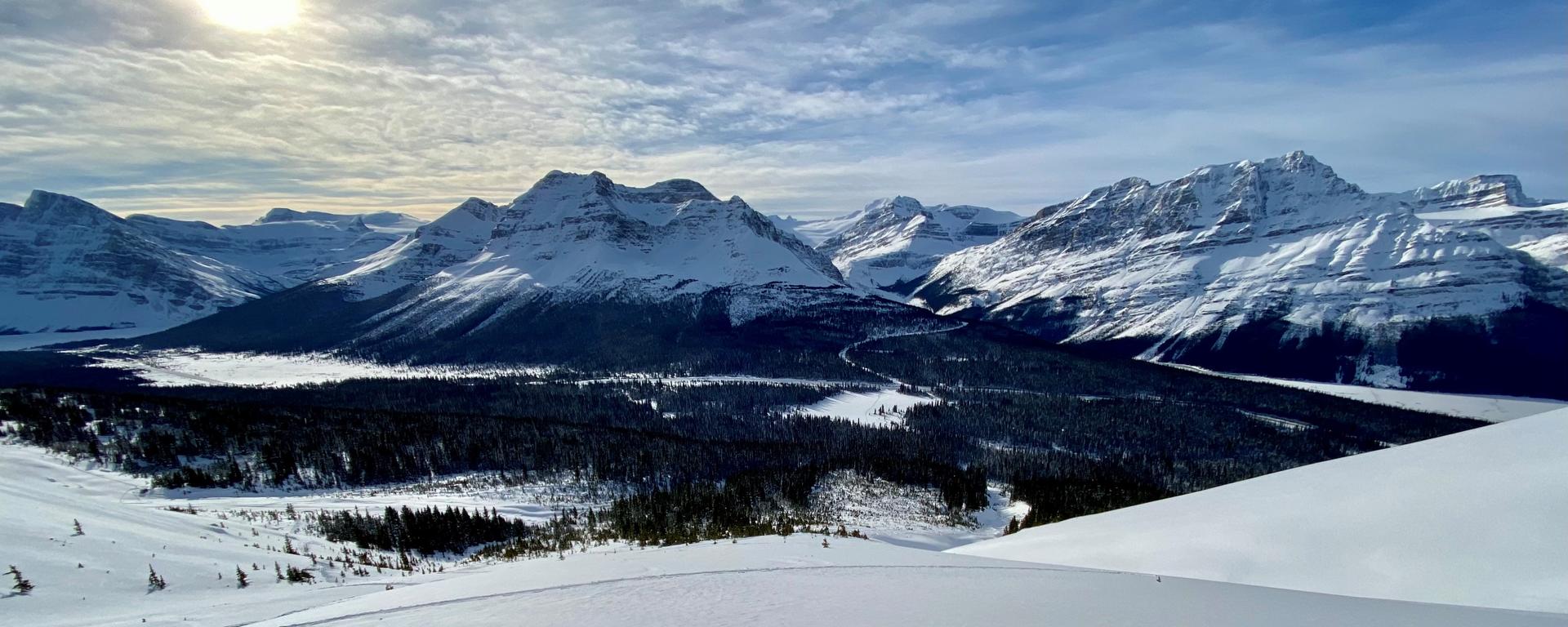 Alberta mountain scene