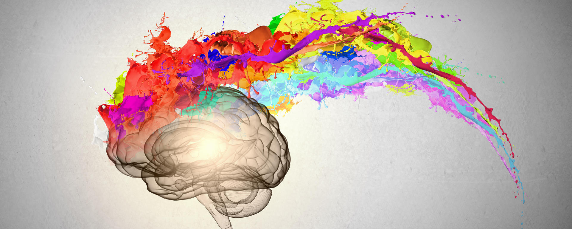 Colorful brain