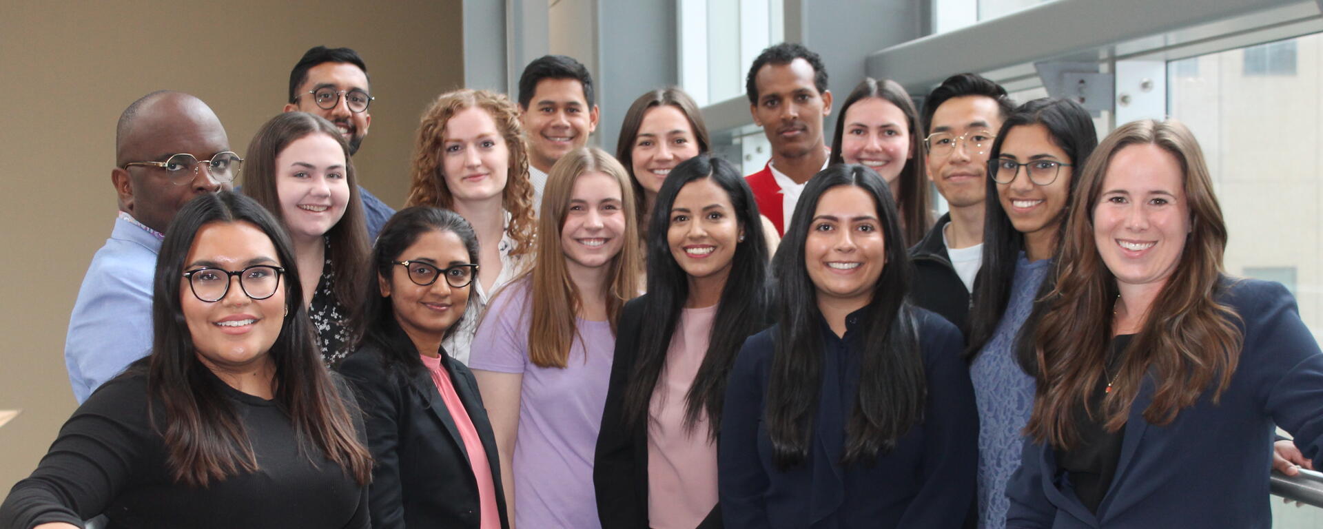 Team photo of the trainees