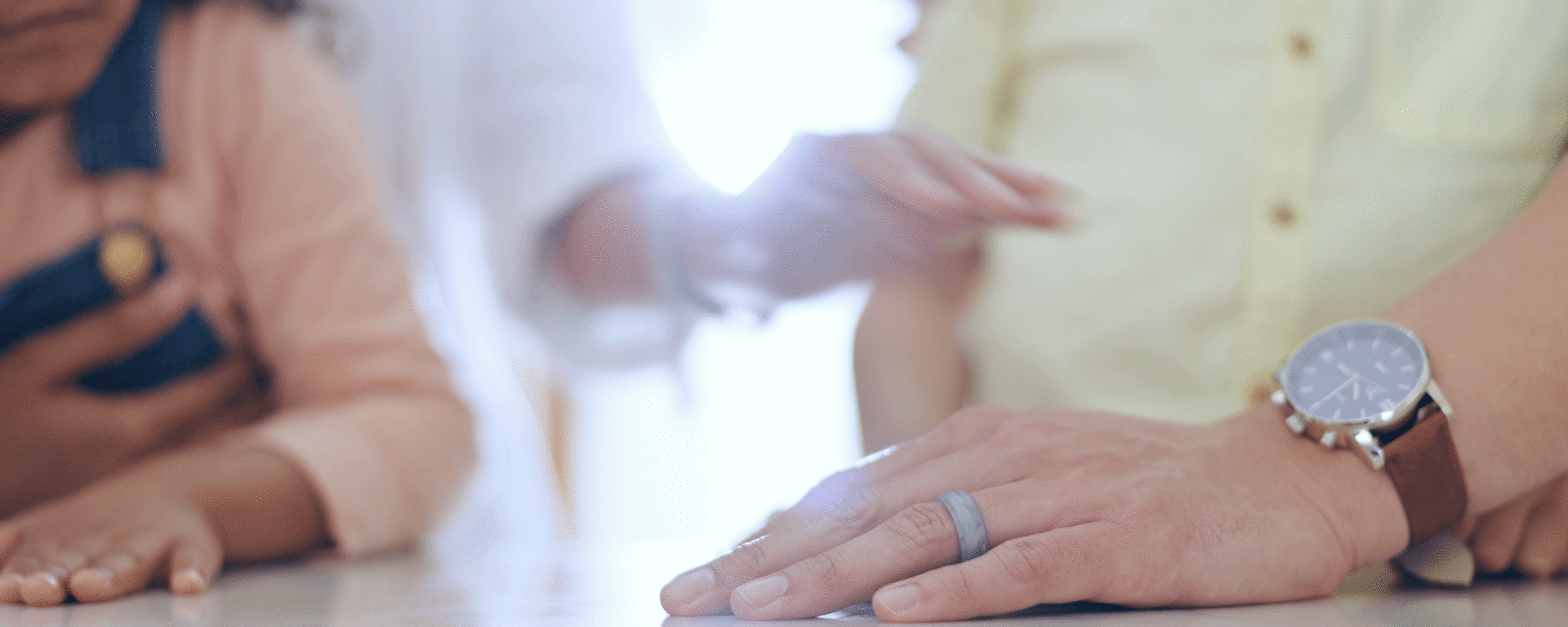 video of hands being held