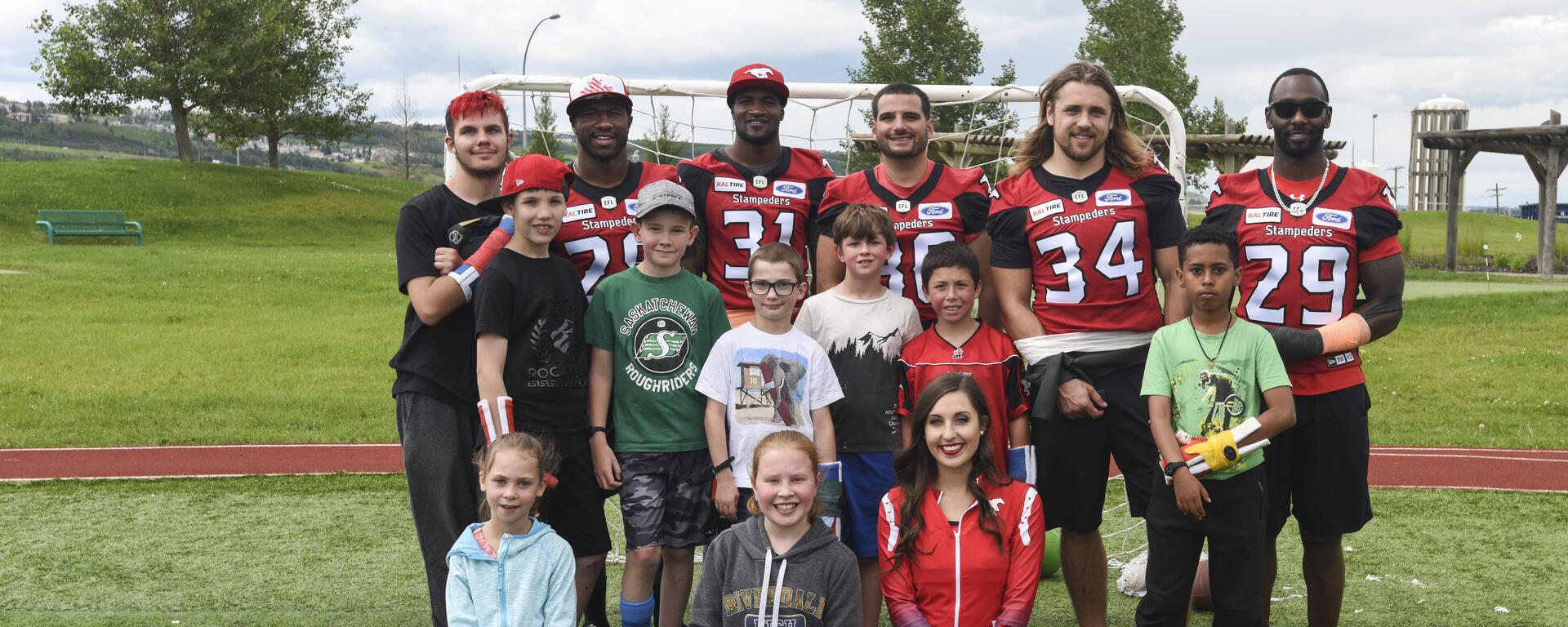 Campers with Stampeders
