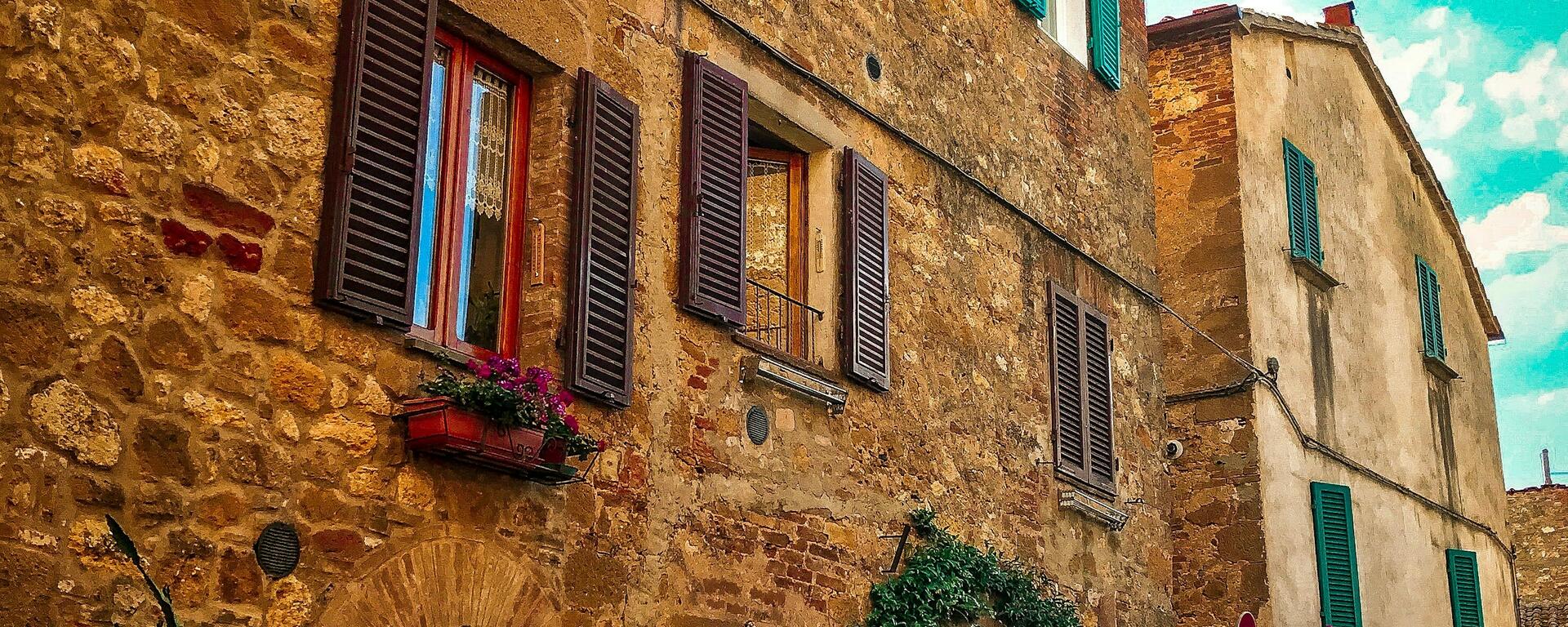 Old traditional, Italian building