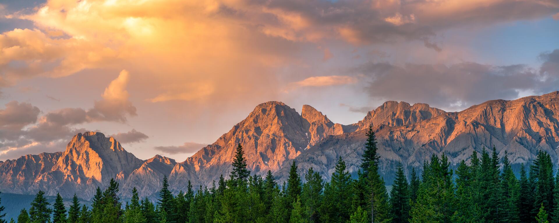 Rural Alberta Mountins