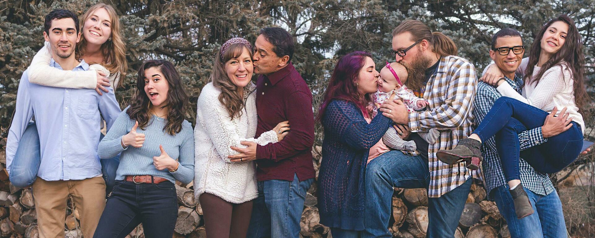 A gathering of people