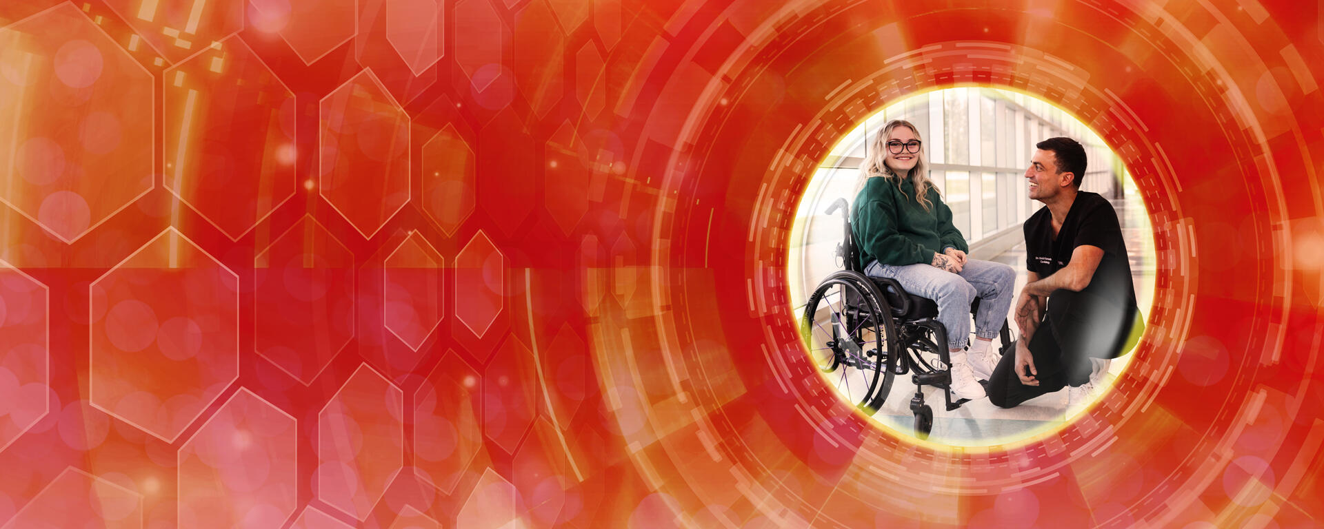 Kadence Foley and Dr. Omid Kiamanesh, MD.  