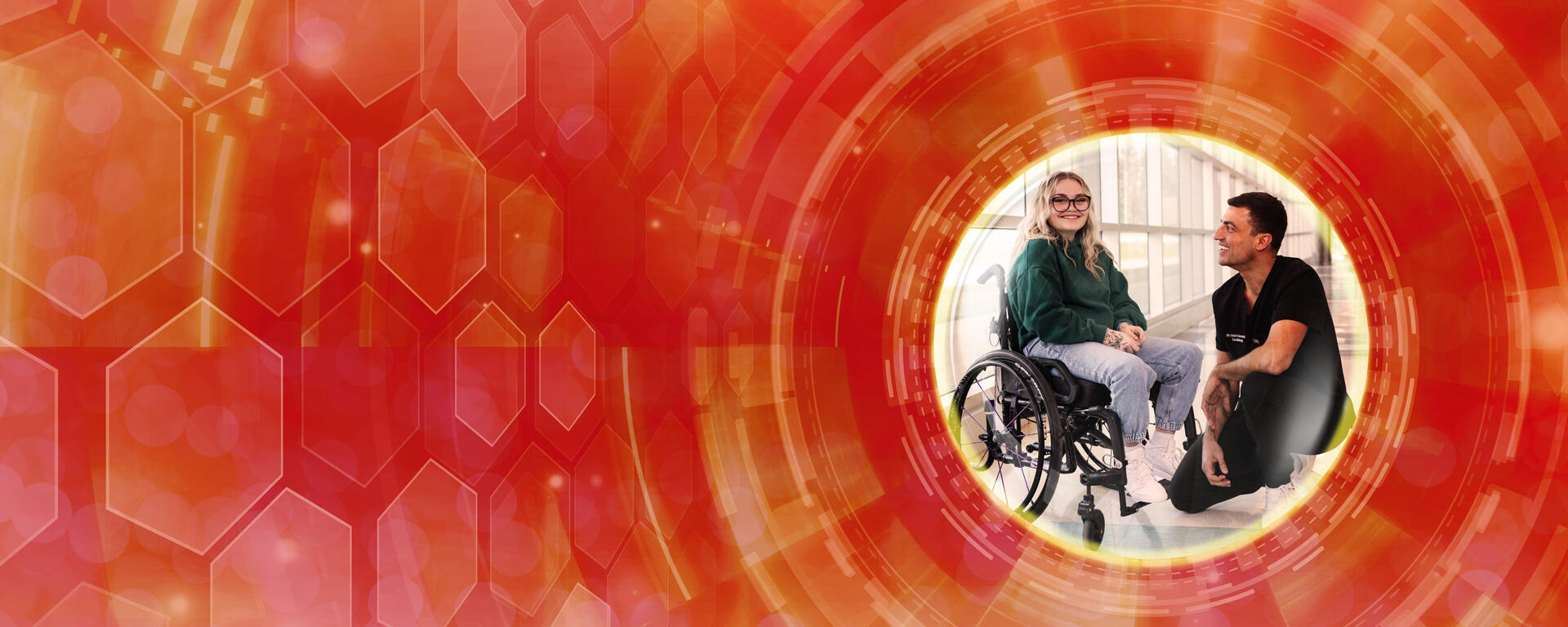 Kadence Foley and Dr. Omid Kiamanesh, MD.  