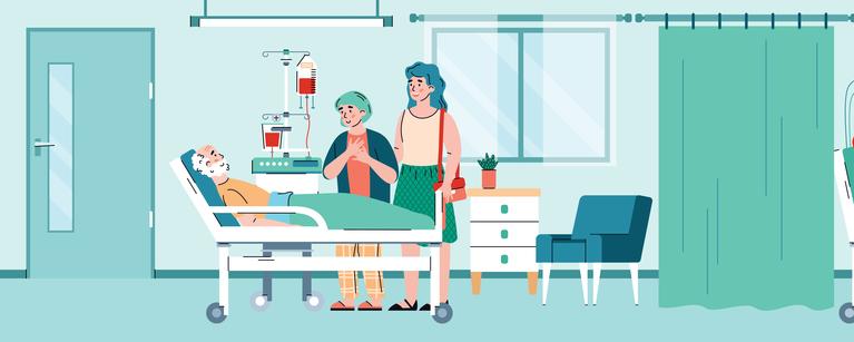 hospital patient