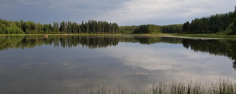 Lake in the mountains