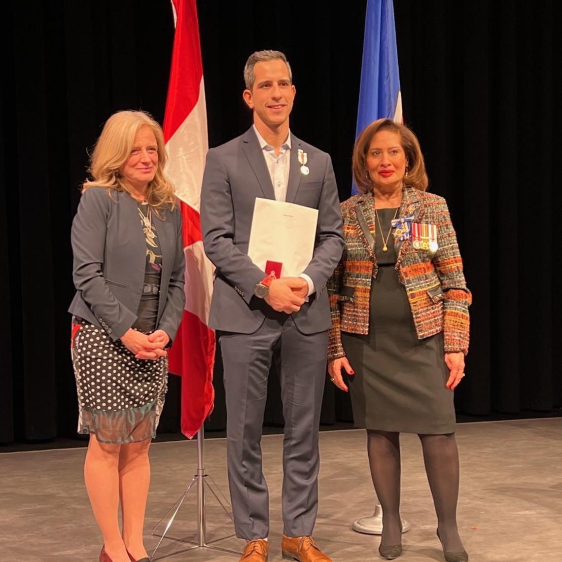 Gabriel Fabreau, Queen Elizabeth II’s Platinum Jubilee Medal (Alberta)