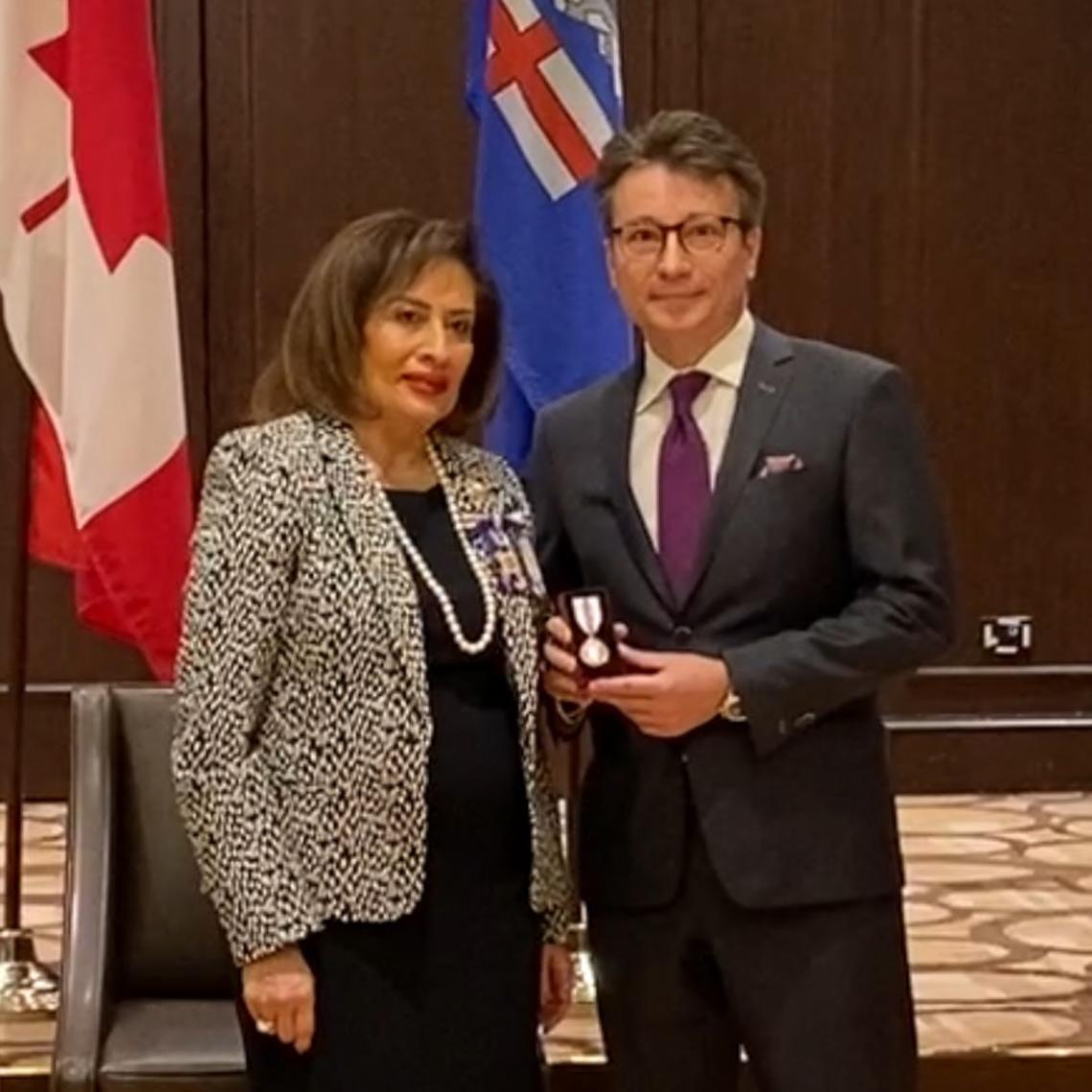 Paul Fedak, Queen Elizabeth II’s Platinum Jubilee Medal (Alberta)