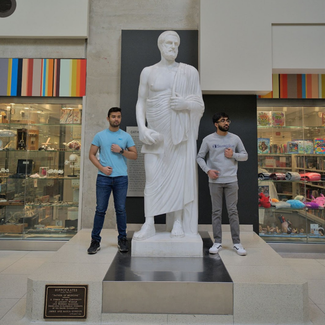 Shubh and Dhruvil